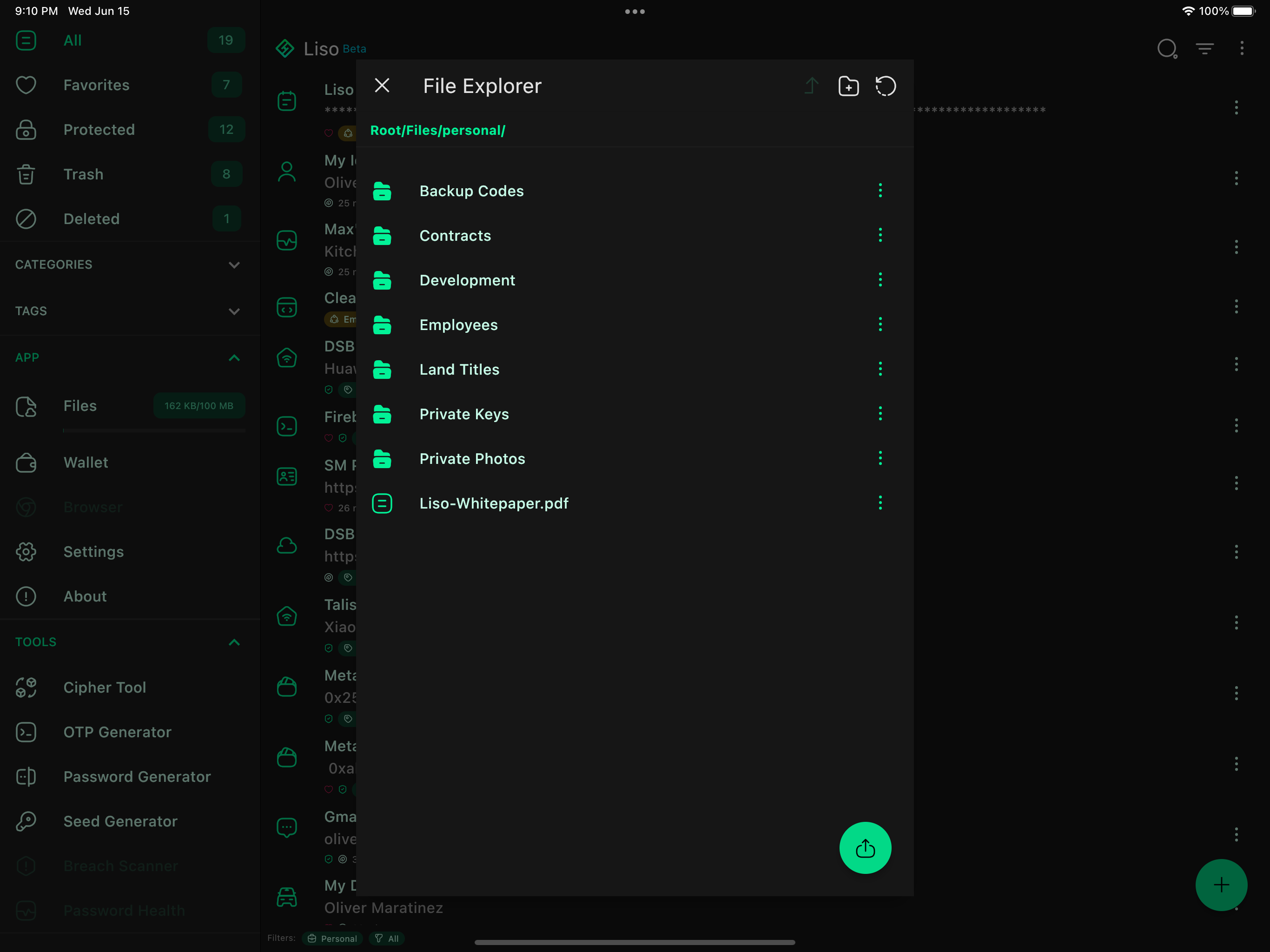Liso - Decentralized Password Manager gallery image