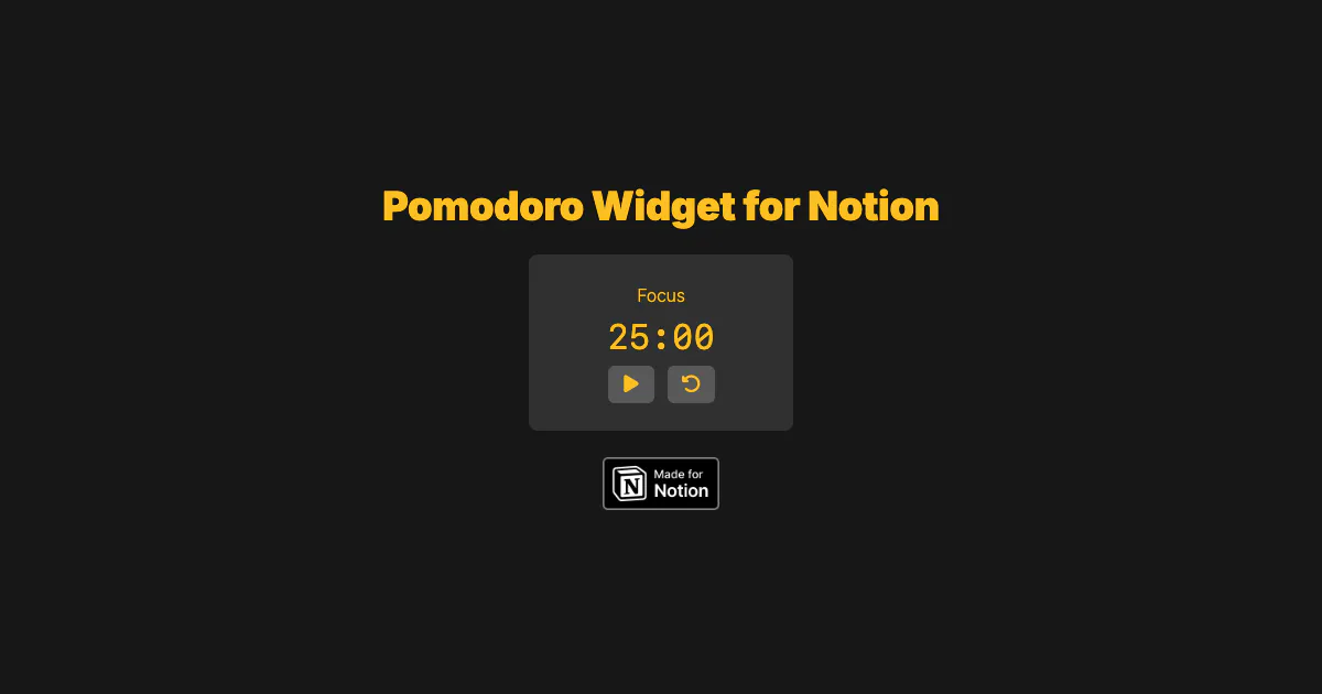 Free Notion Widgets gallery image