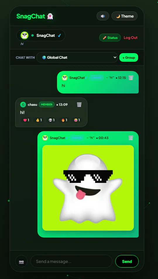 SnagChat gallery image