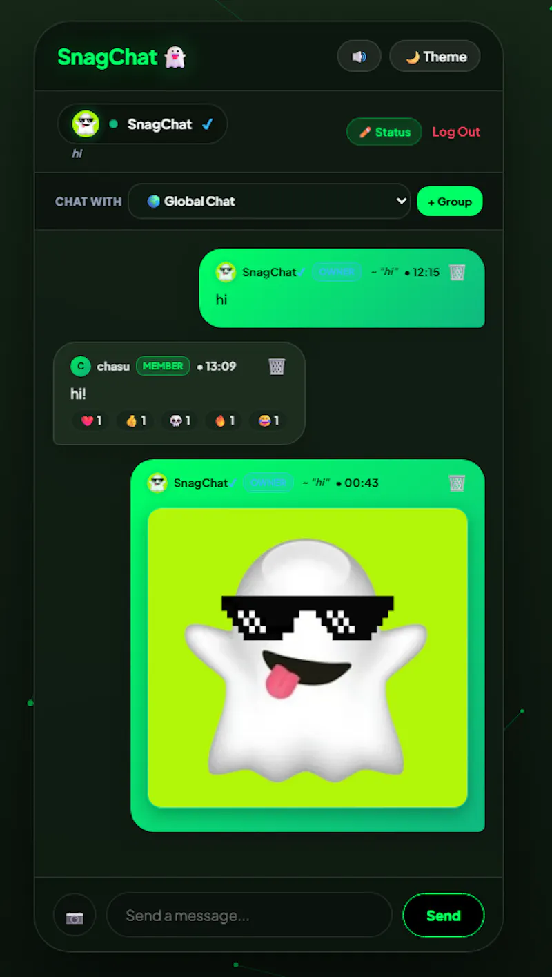 SnagChat screenshot 2