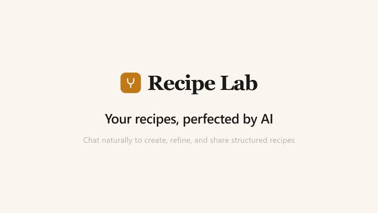Recipe Lab gallery image