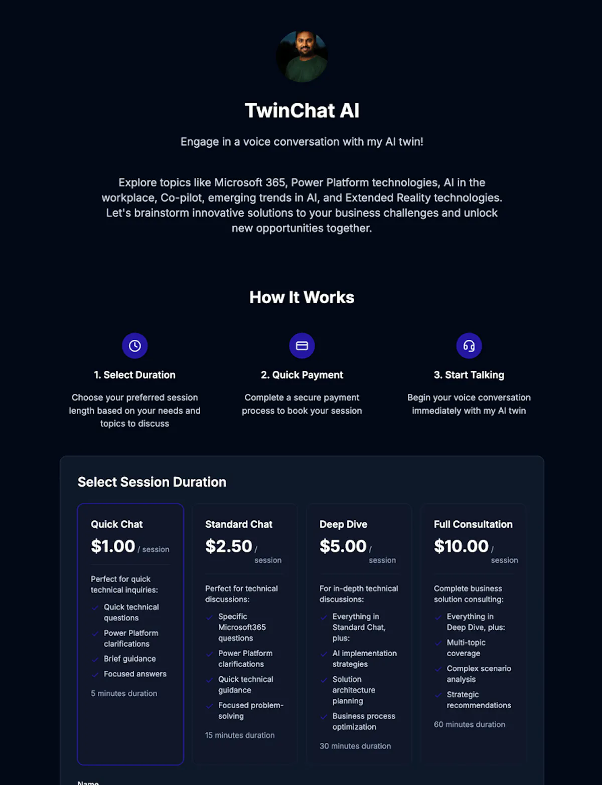 Twin Chat AI