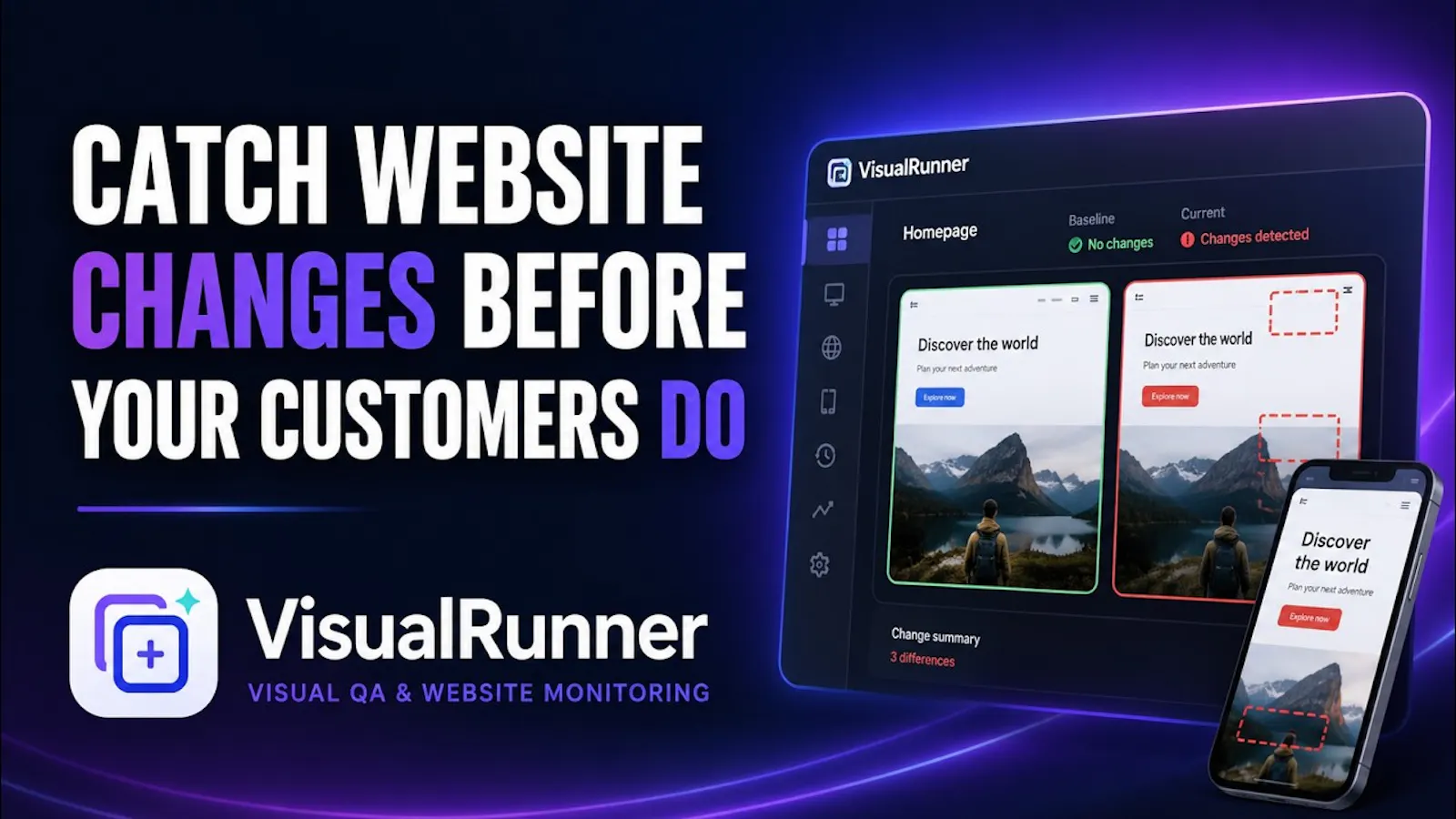 VisualRunner screenshot 1 (video preview)