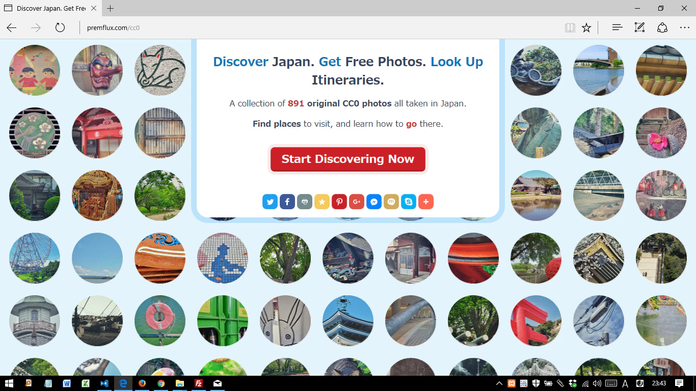 Discover Japan. Get Free Photos. Look Up Itineraries.