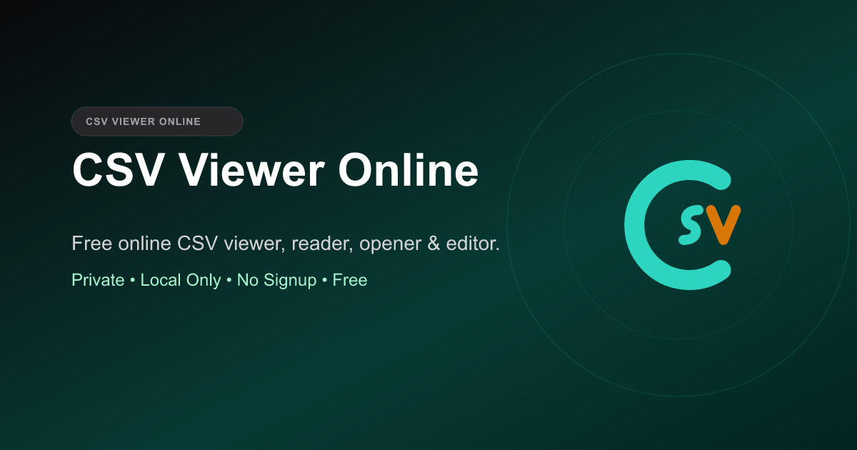 CSV Viewer Online gallery image
