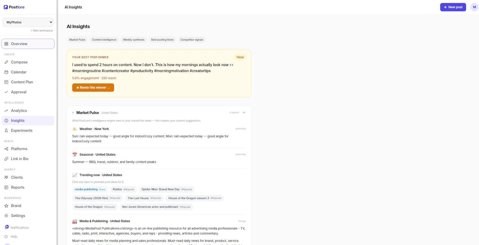 Postlore screenshot 8