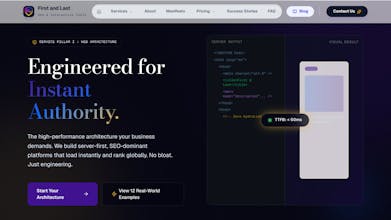 First and Last — Web & Interactive Tools gallery image