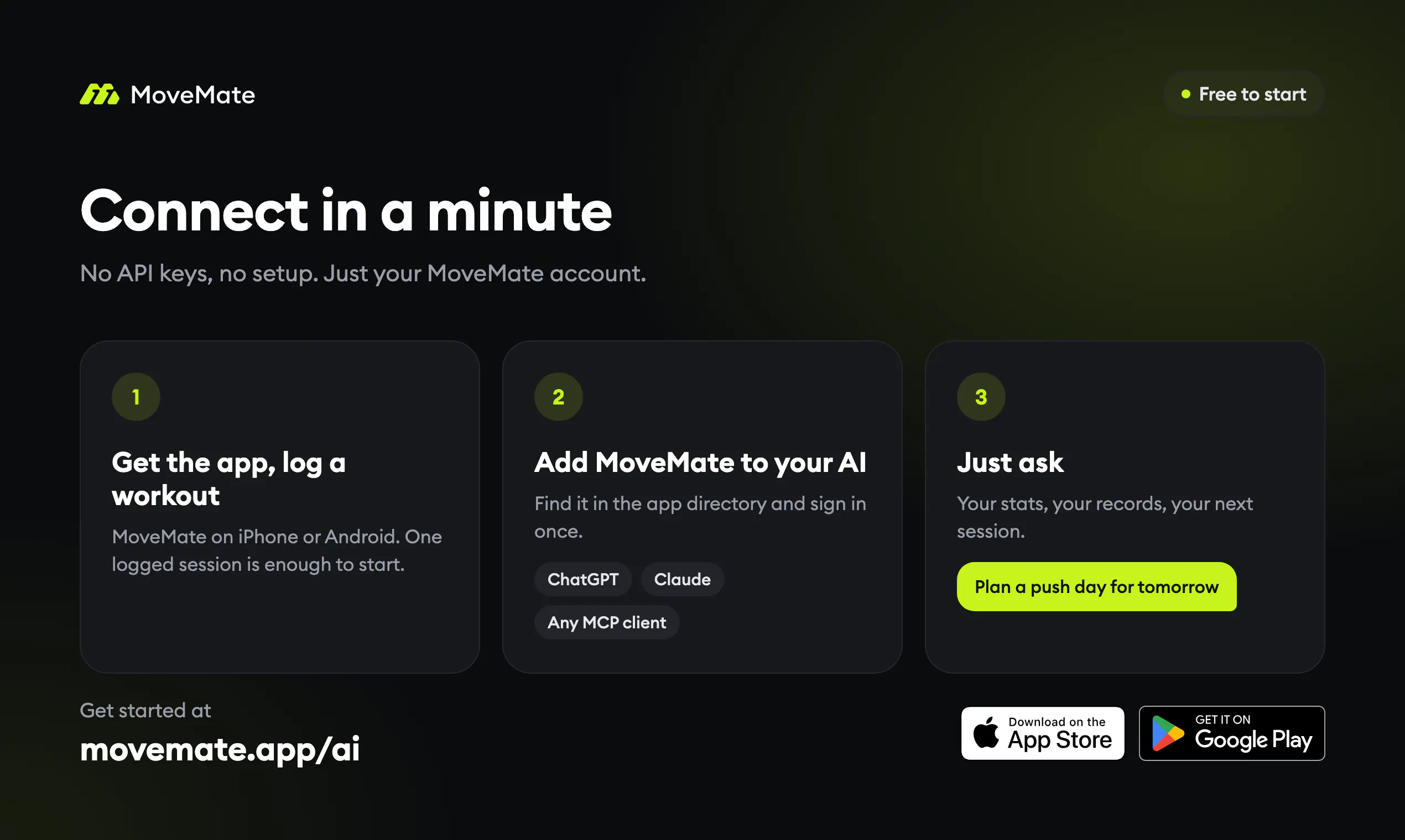 MoveMate for ChatGPT & Claude gallery image