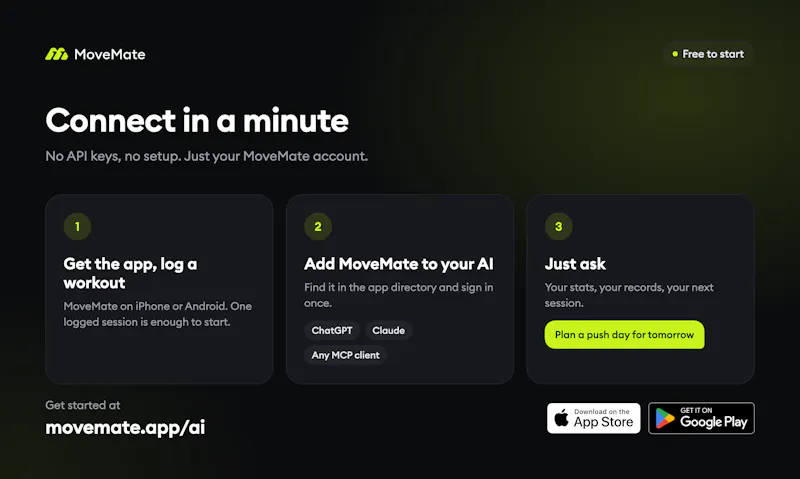 MoveMate for ChatGPT & Claude screenshot 6