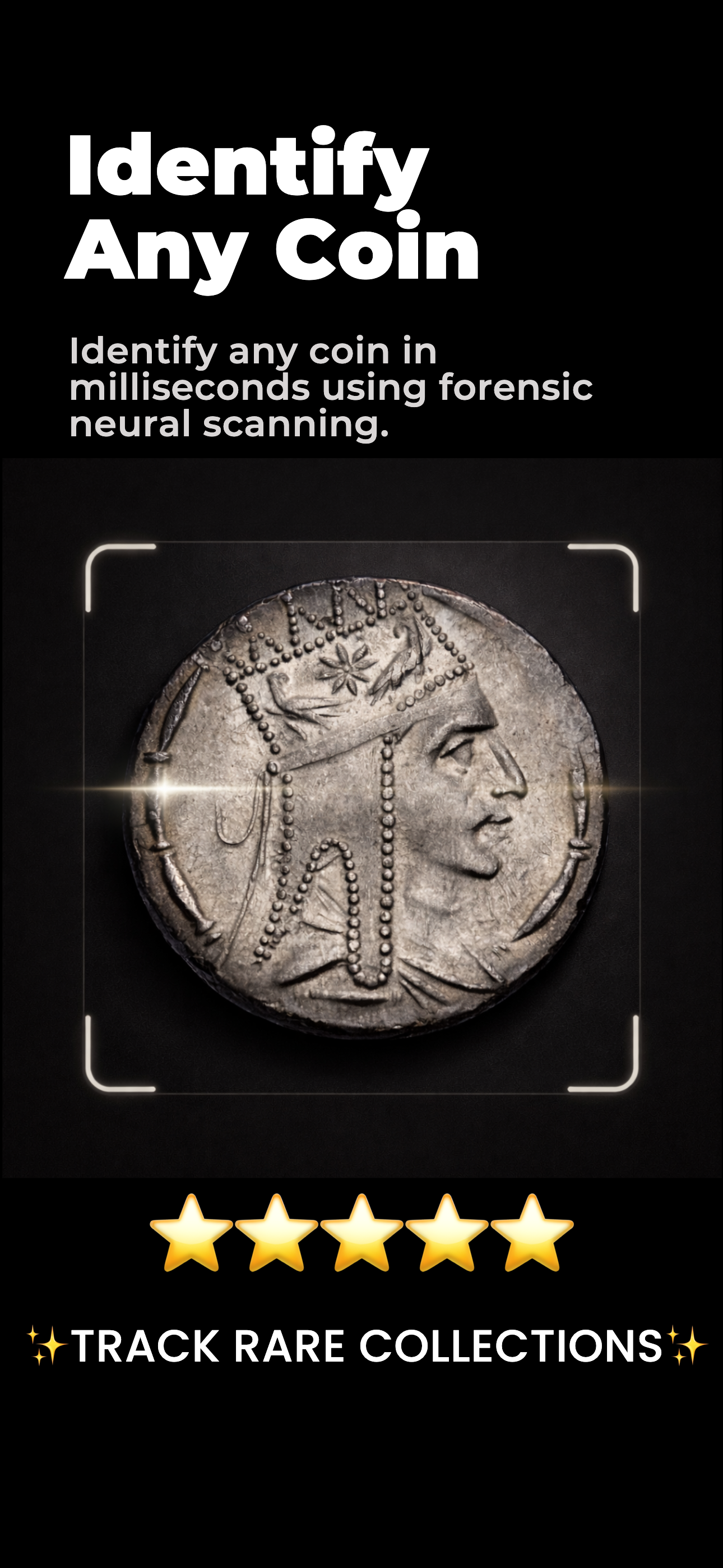 NumisAI: Coin Value Identifier - Main product screenshot demonstrating key features and user interface