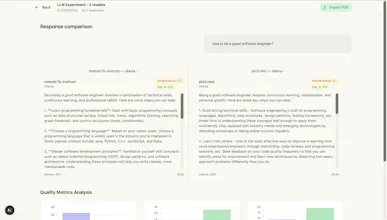 LLM Lab β Compare AI models side-by-side gallery image