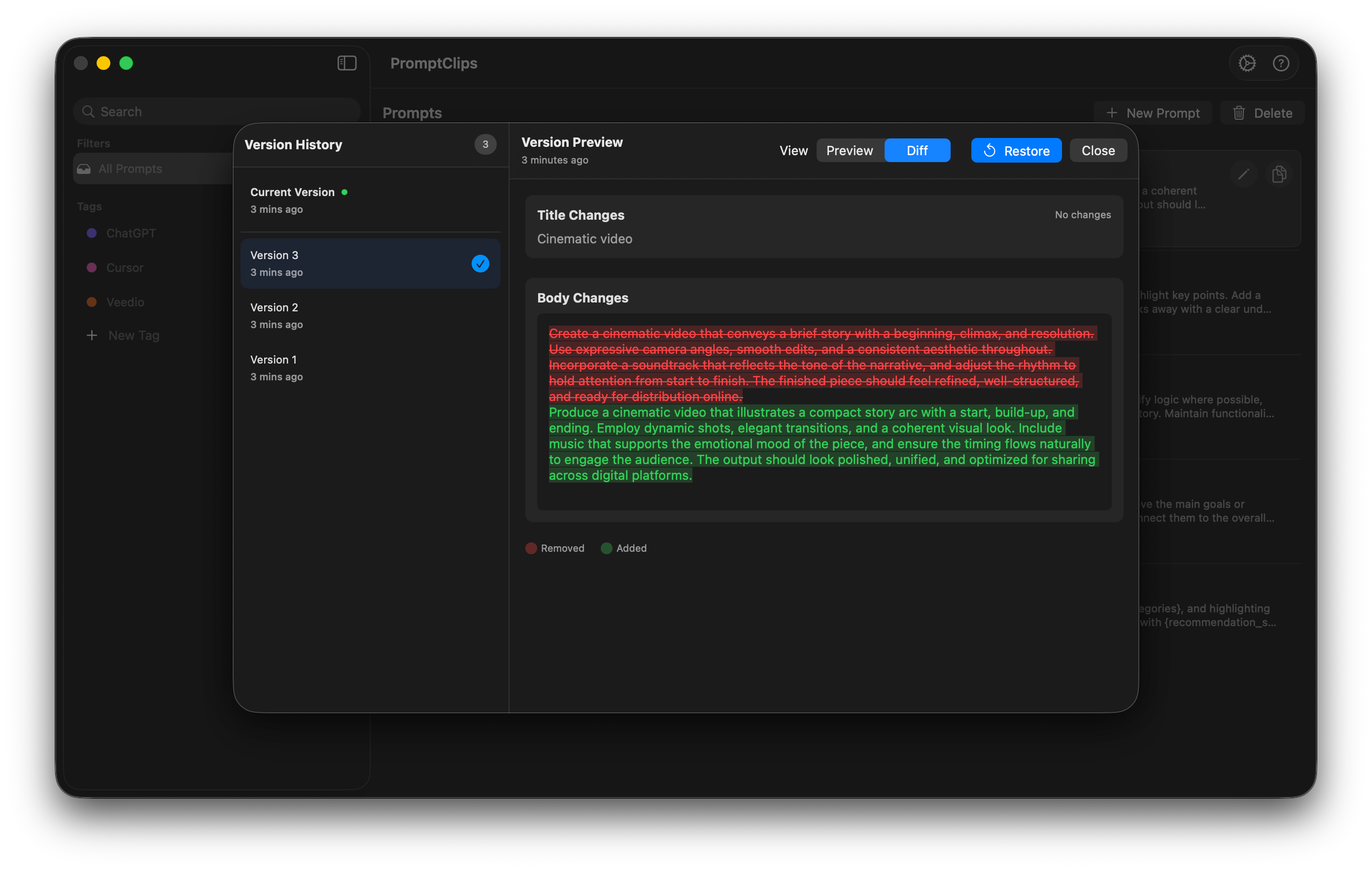 PromptClips gallery image