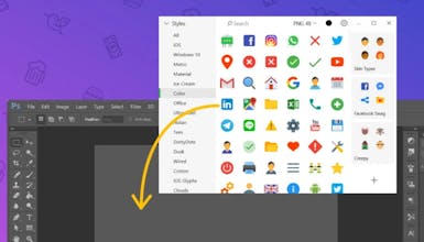 icons8 for web design gallery image