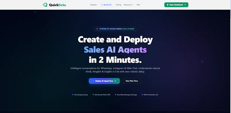 QuickSeta screenshot 2