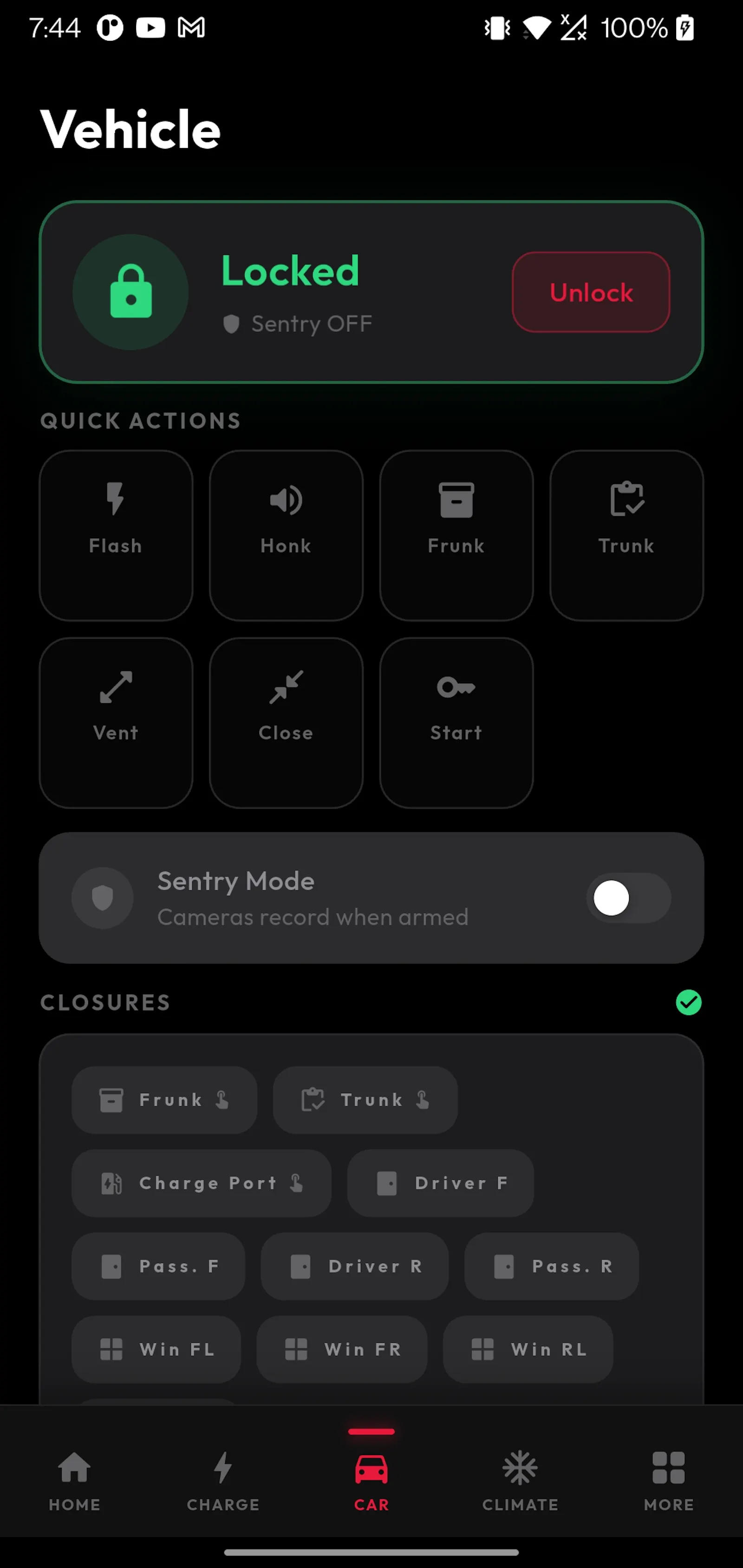 Zolt - Tesla Companion App screenshot 2
