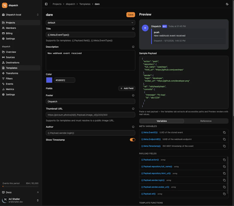 Dispatch screenshot 7