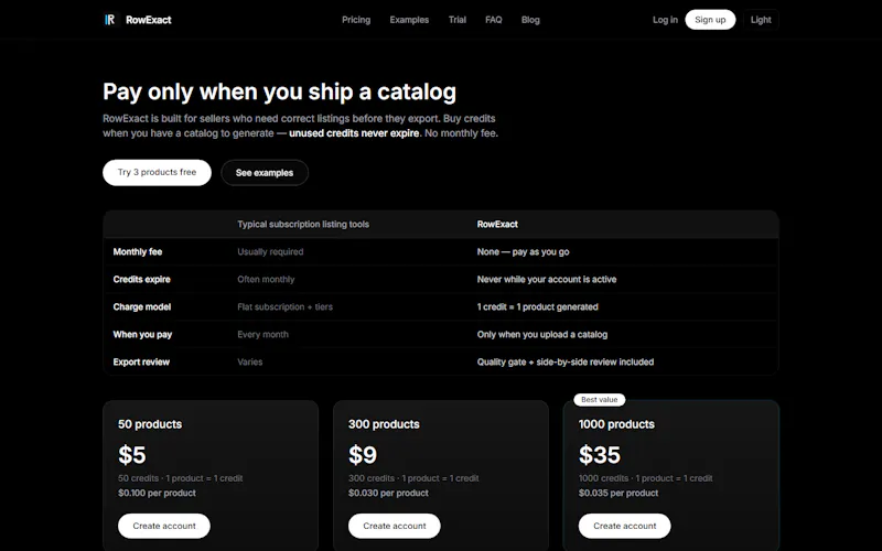 RowExact screenshot 7