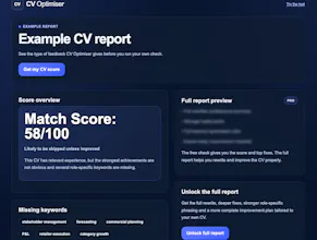 CV Optimiser gallery image