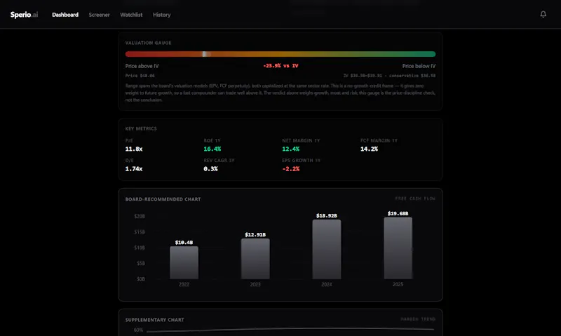Sperio screenshot 2