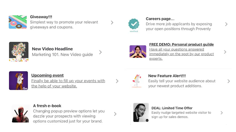Proven.ly Social Proof & FOMO Builder gallery image