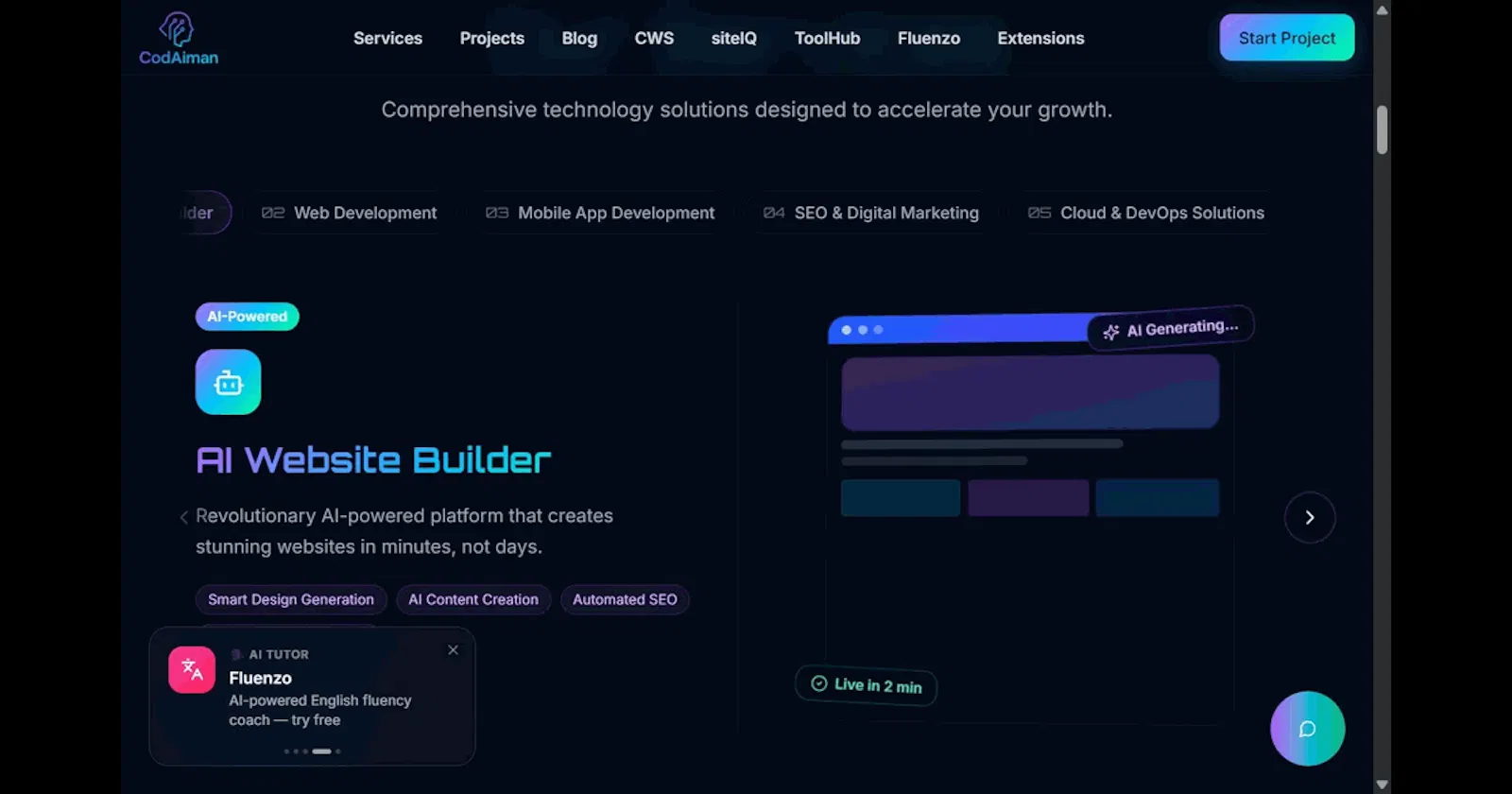 Codaiman screenshot 1