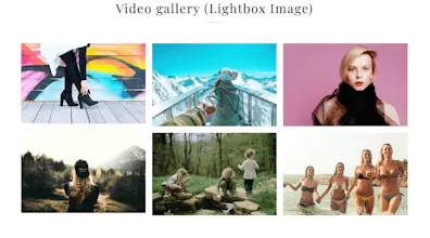 peLightbox Gallery Slider WP Plugin gallery image