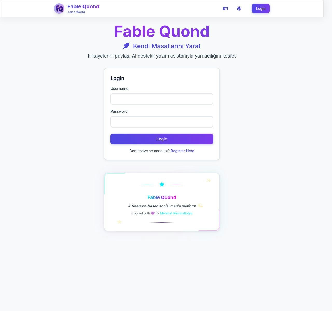 Fable Quond screenshot 1