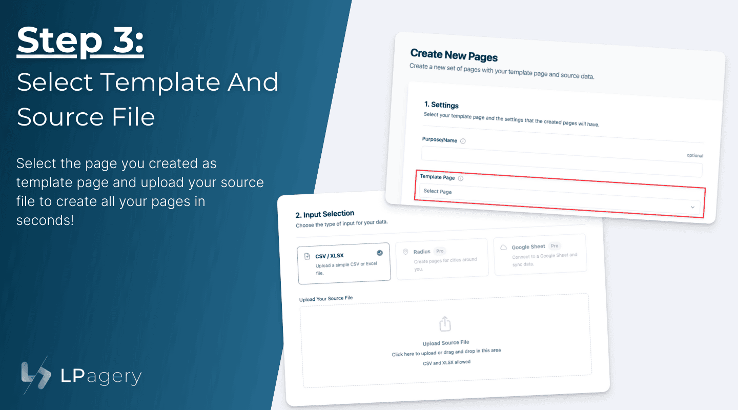 LPAGERY BULK PAGINA Creator voor WordPress - Plug -in om honderden WordPress -pagina's in seconden te maken media 5