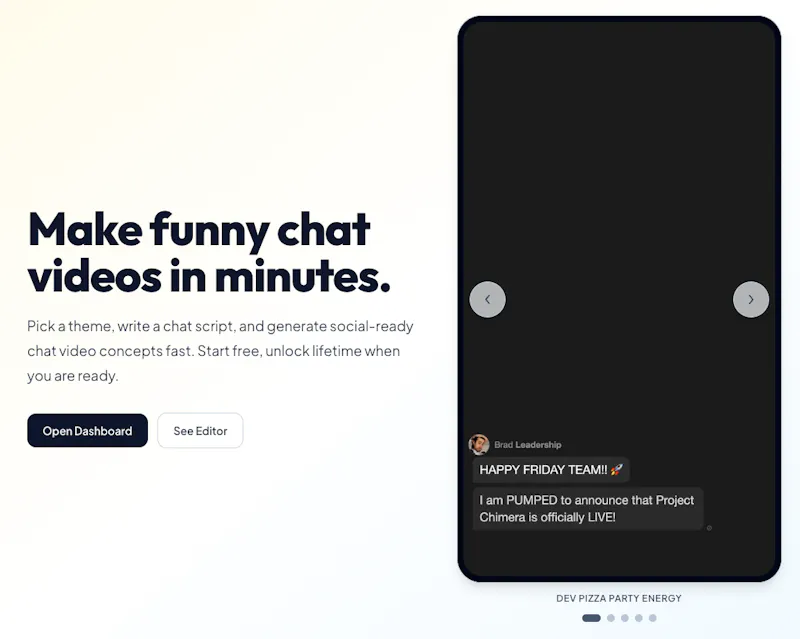 ChatVideoLab screenshot 1