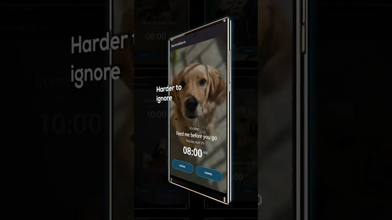 RemindAlarm: Visual Reminders screenshot 1 (video preview)