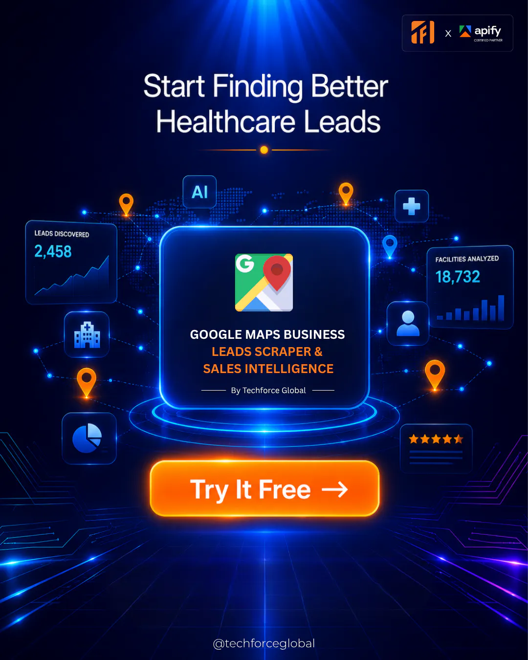 Google Maps Healthcare Lead Finder gallery image