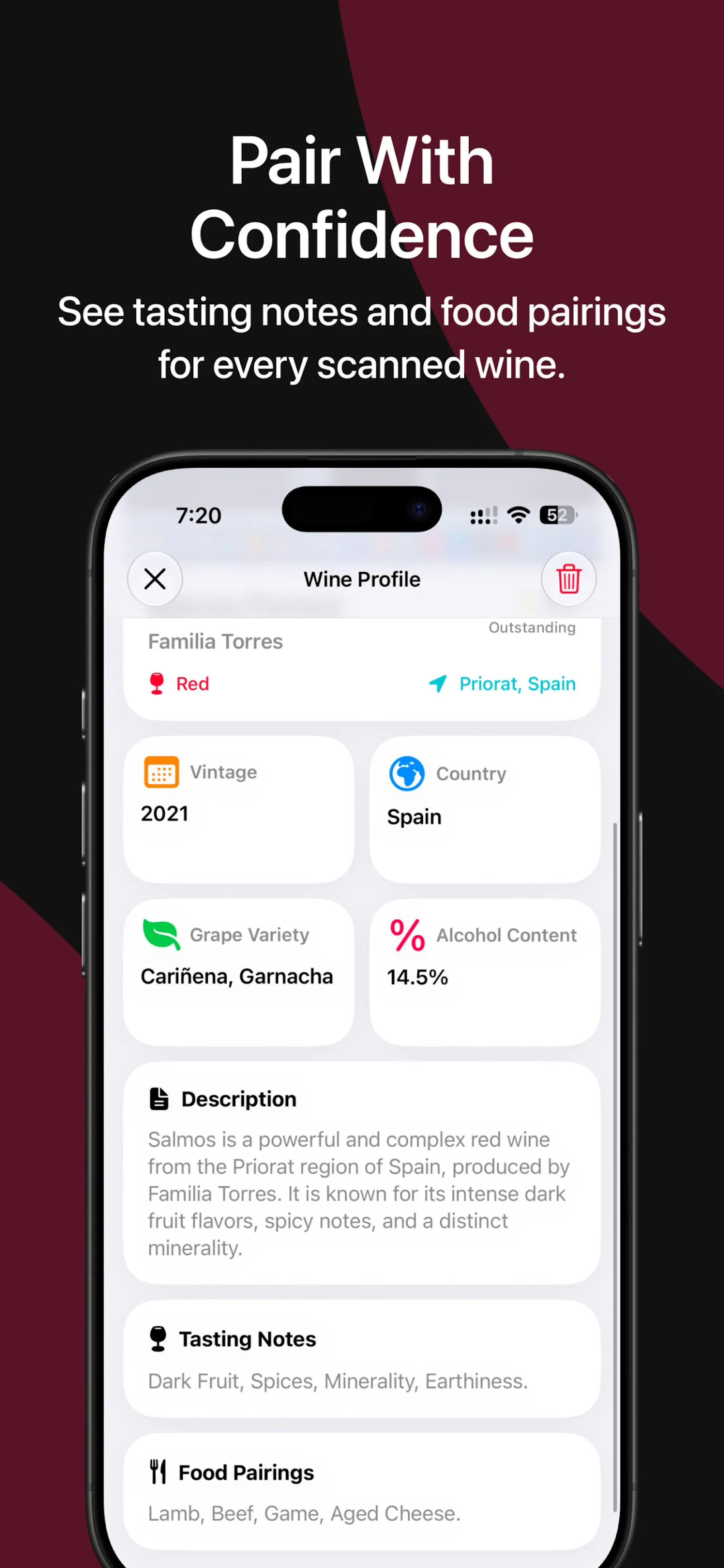 Swirl: AI Wine Identifier screenshot 4