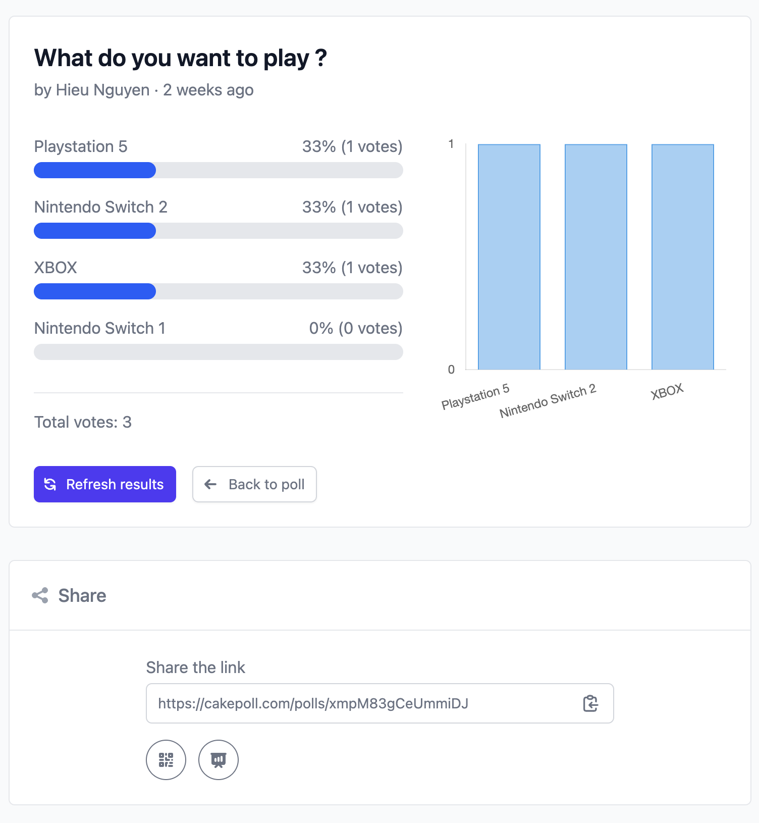 CakePoll gallery image