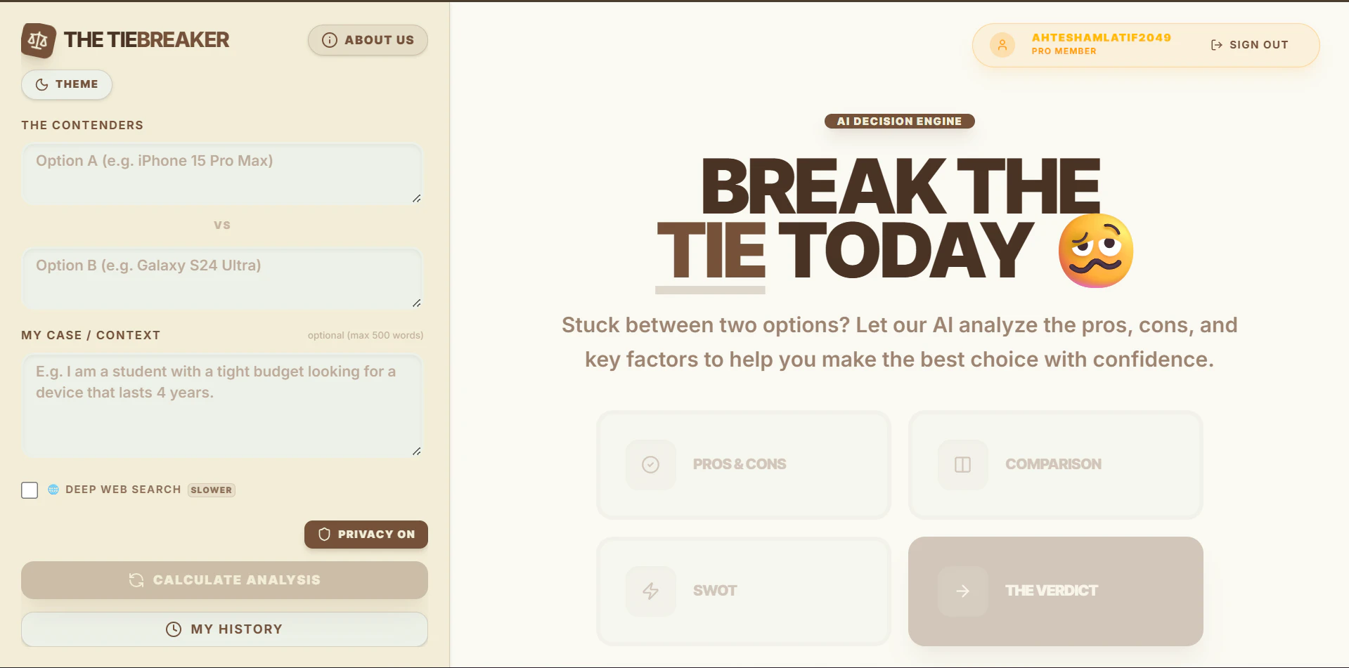 TieBreaker 截图 2