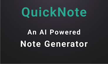 QuickNote - AI Note Generator gallery image