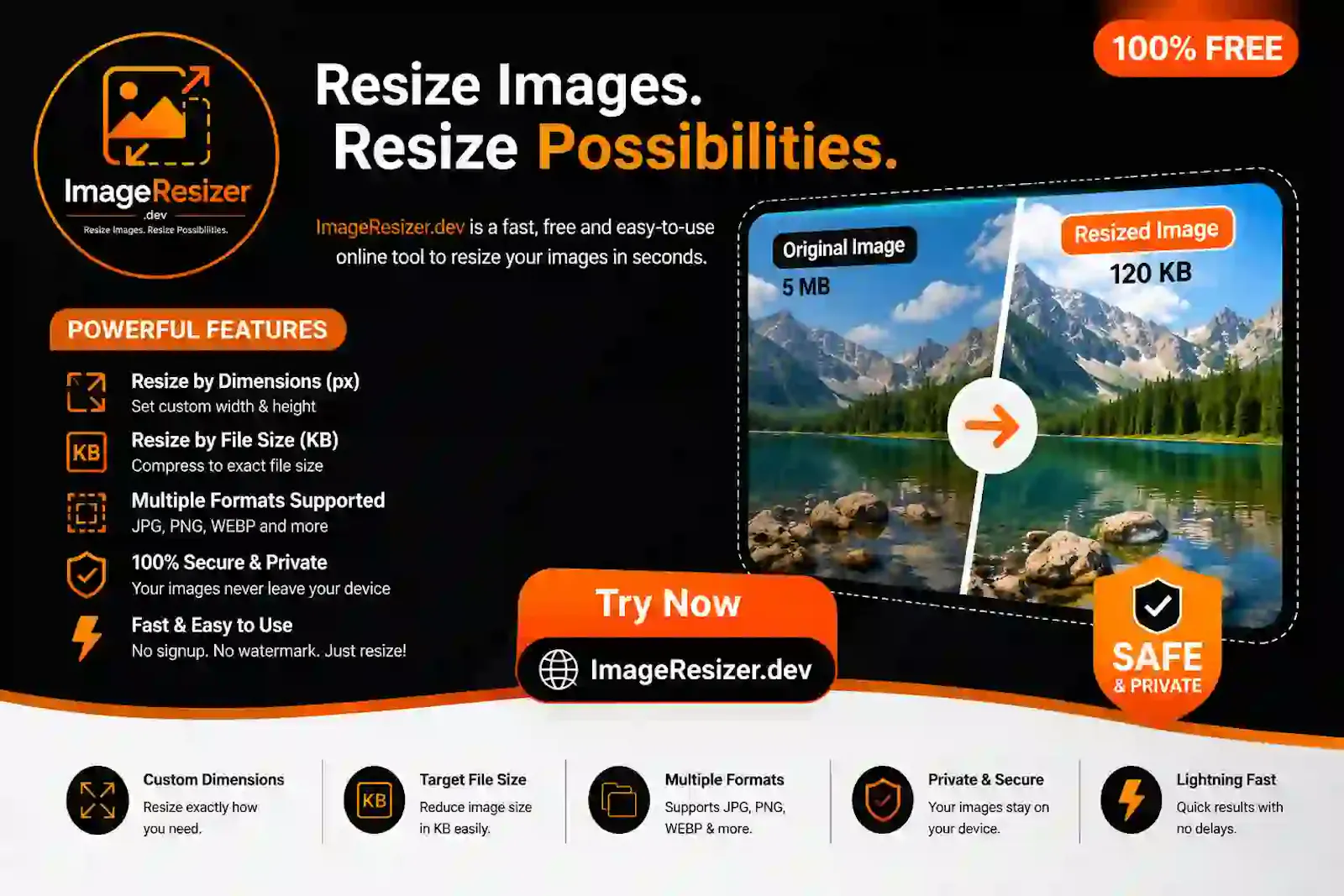 ImageResizer.dev screenshot 1