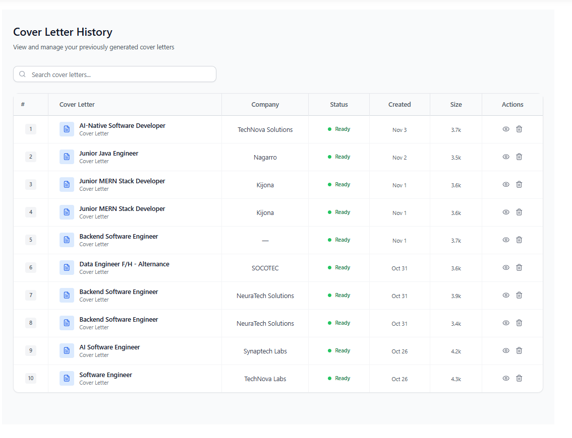 LazyLetter - Screenshot 2 preview