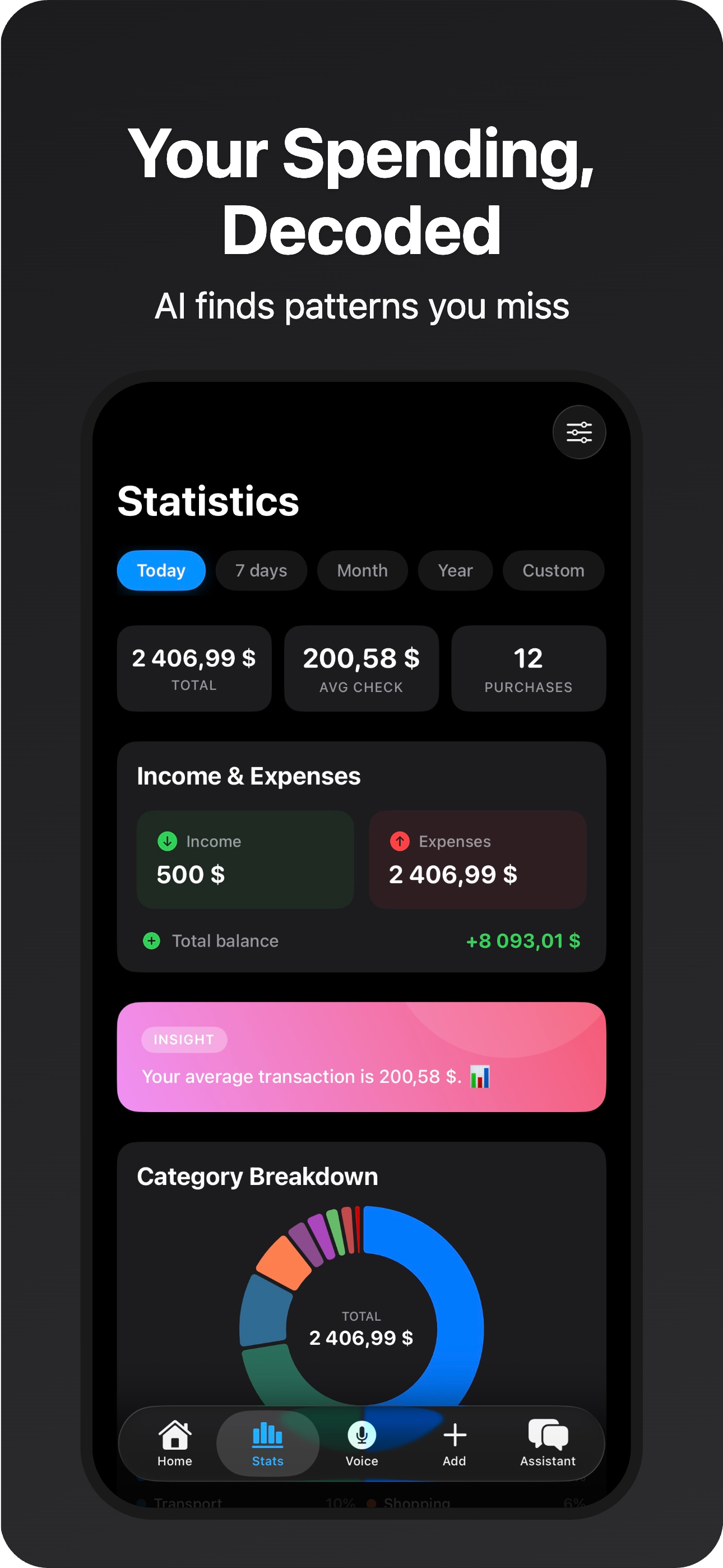 Money Vault: AI Expense Tracker gallery image
