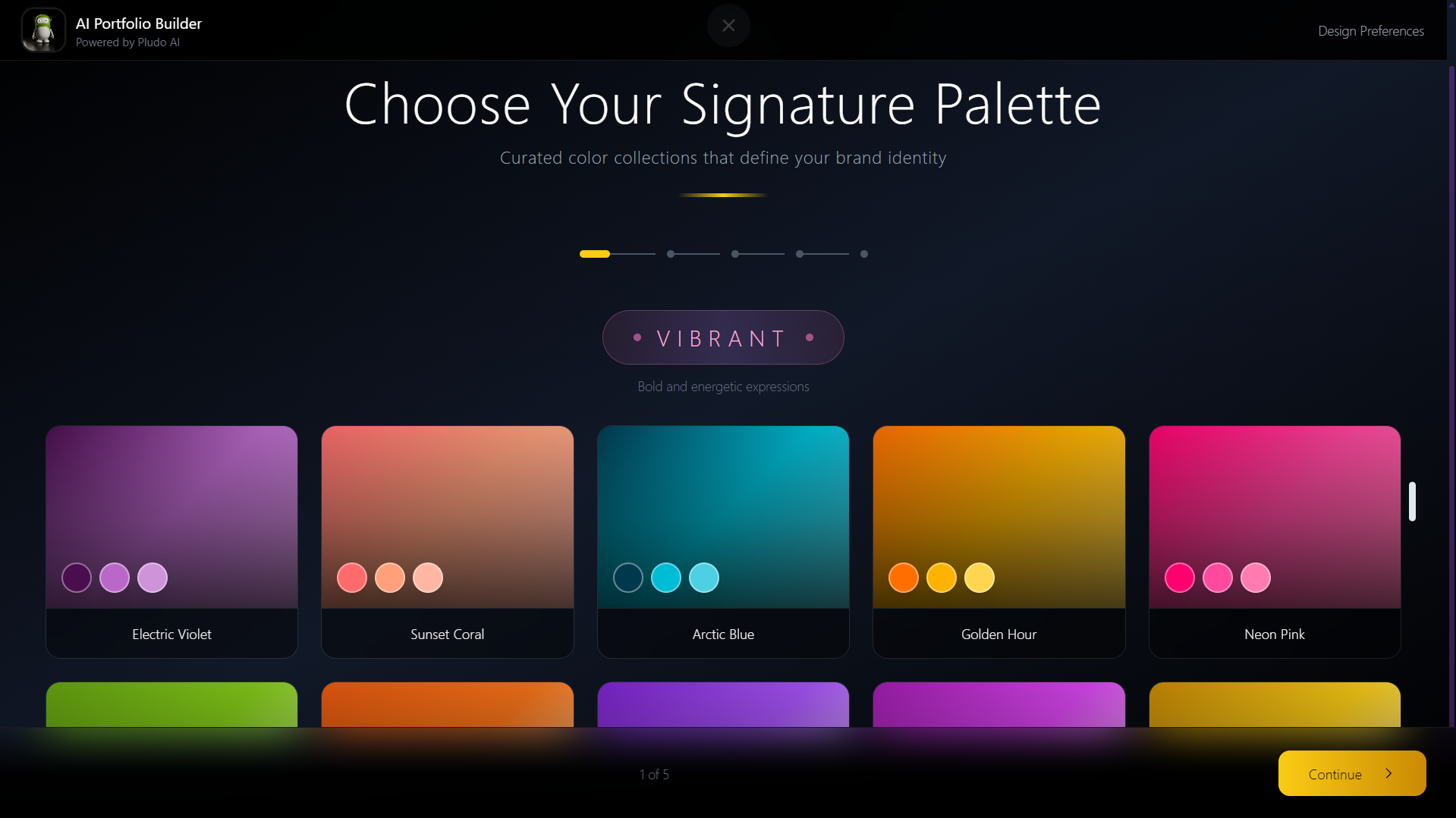 Pludo Coder: Build Portfolios with AI gallery image