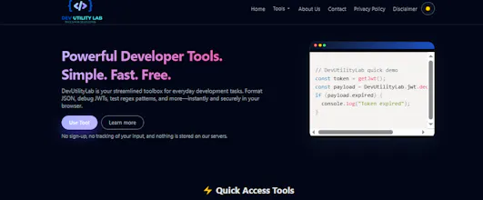 DevUtilityLab gallery image