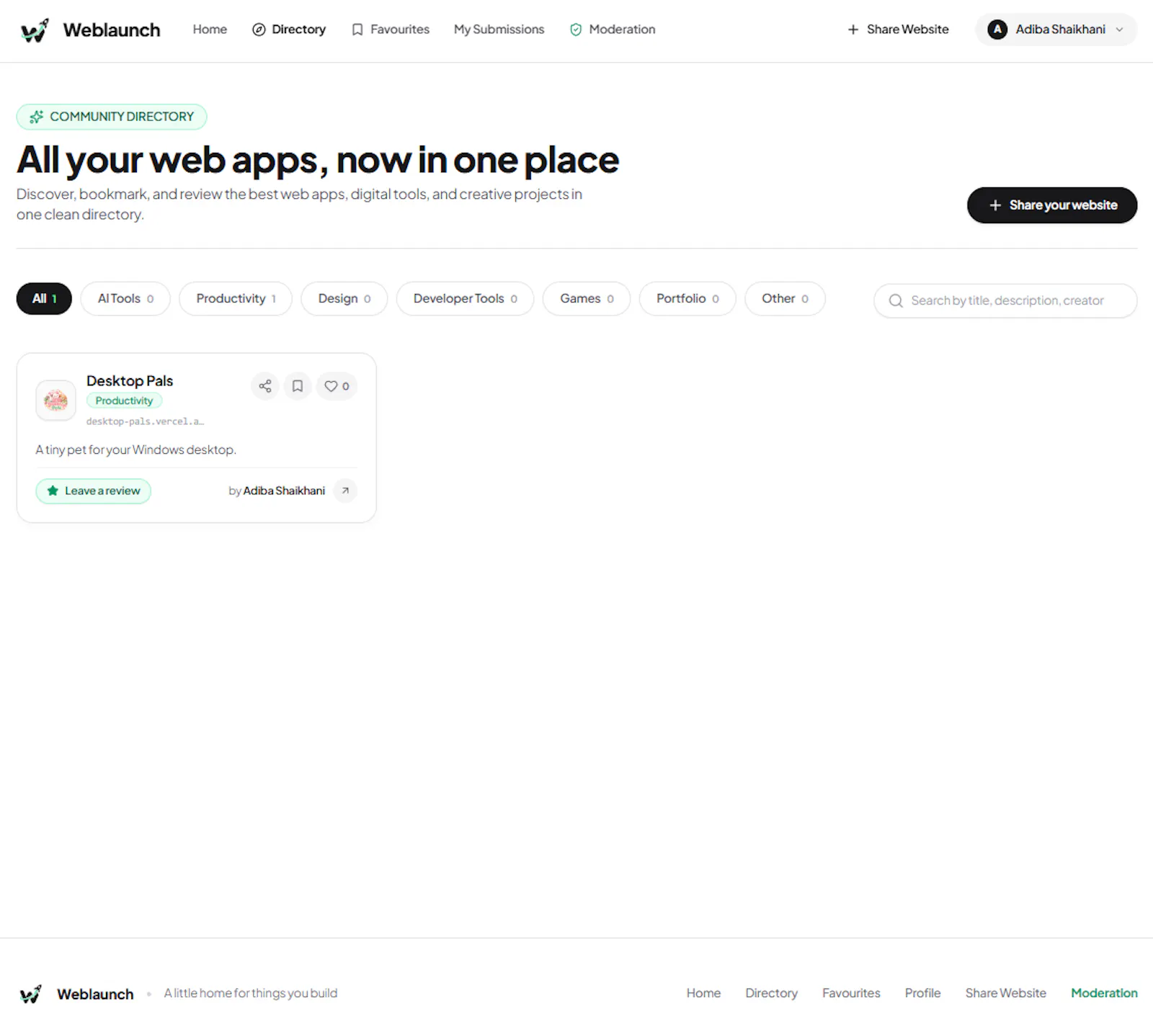 WebLaunch screenshot 3