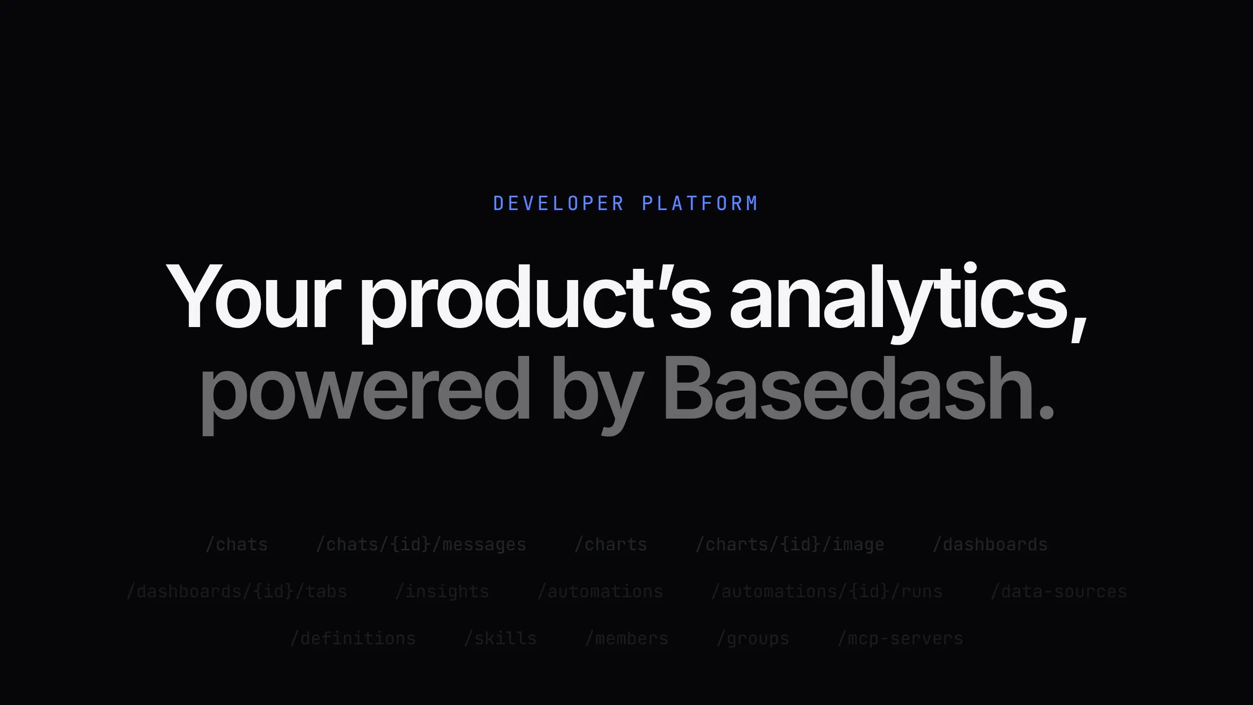 Basedash Developer Platform gallery image