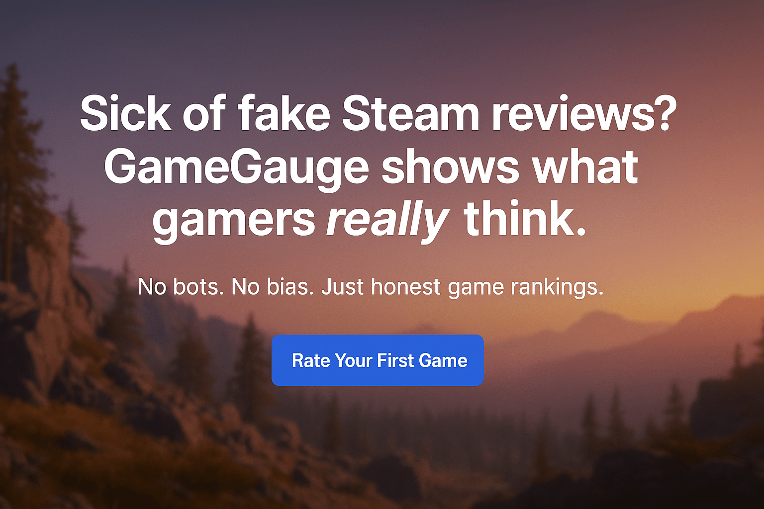 GameGauge.GG - Smart Game -beoordelingen aangedreven door uw Steam -bibliotheek media 1