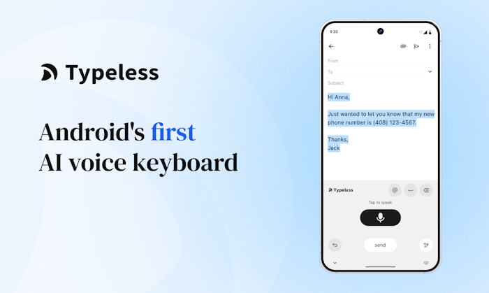 Typeless for Android产品图