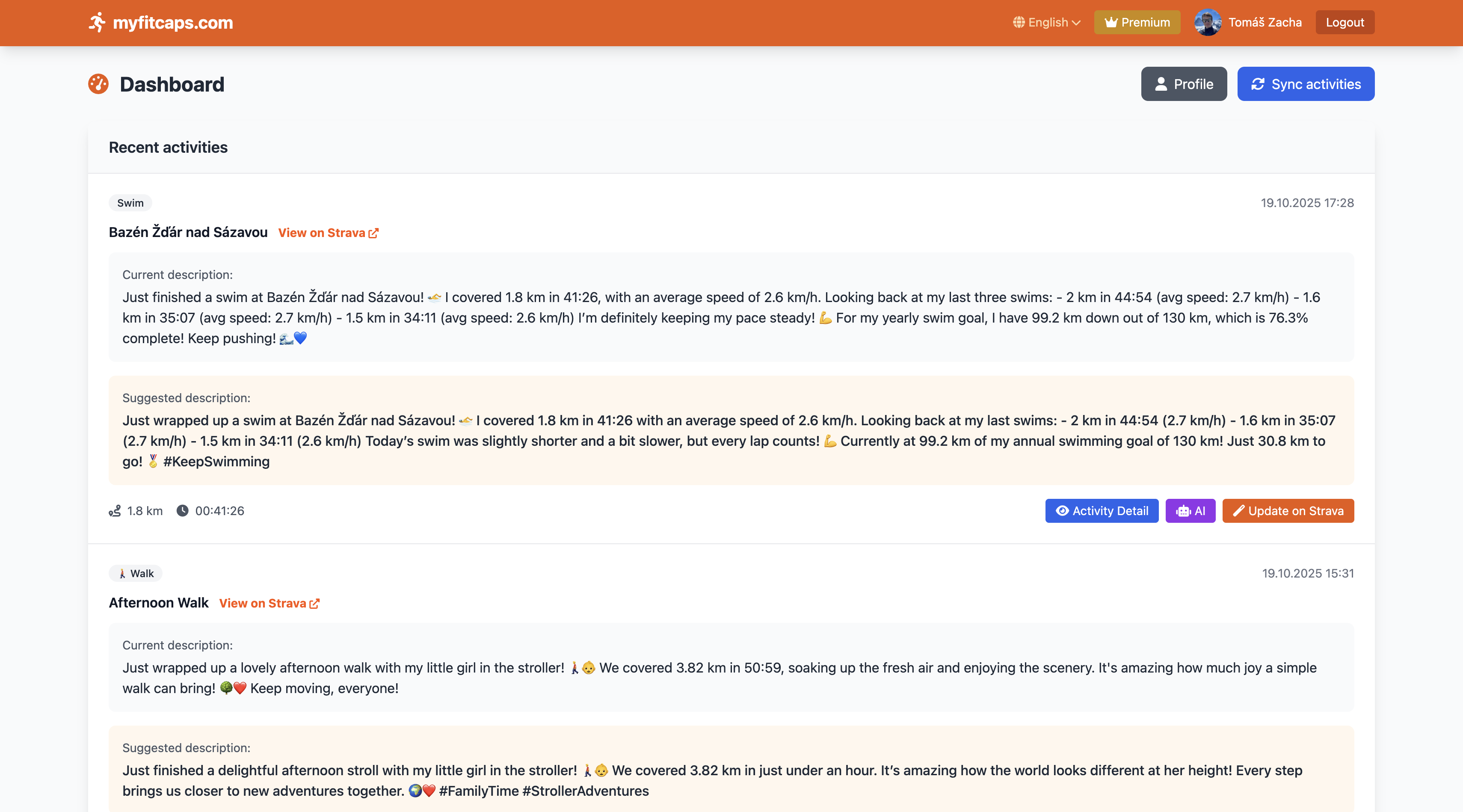 myfitcaps.com - AI description generator - Screenshot 2 preview