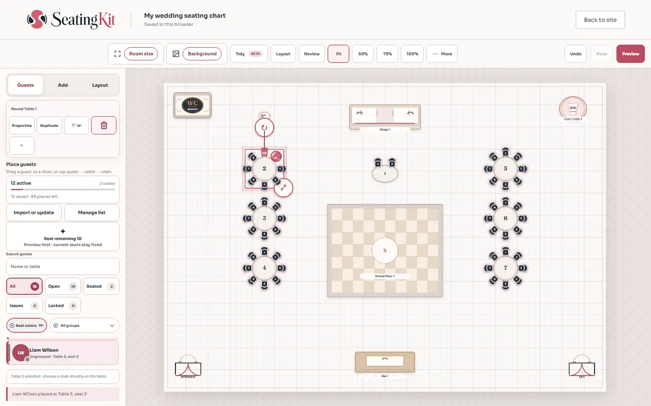 SeatingKit gallery image