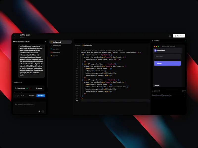 Promptex screenshot 2