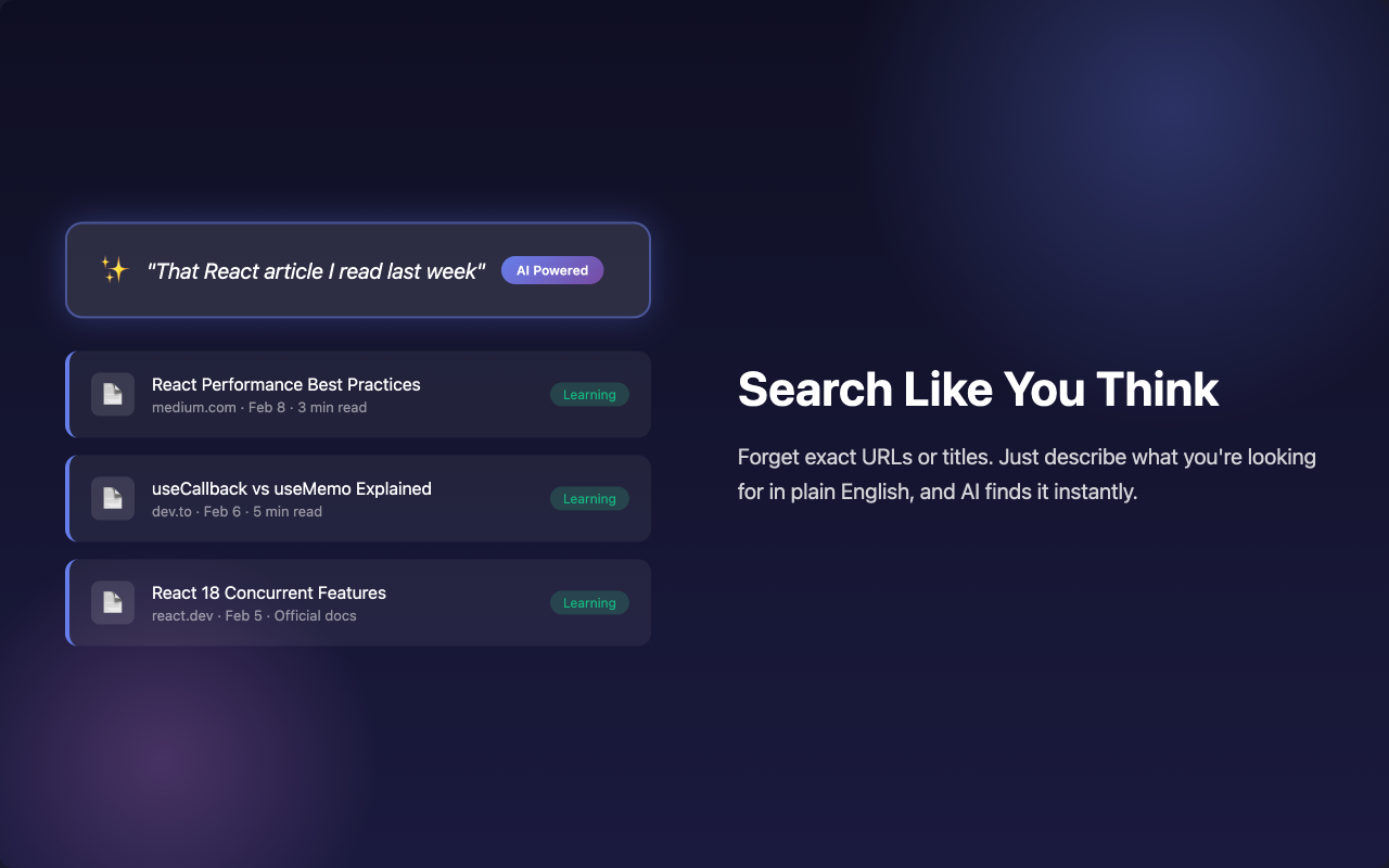 Recall AI - Screenshot 3 showing product features and functionality