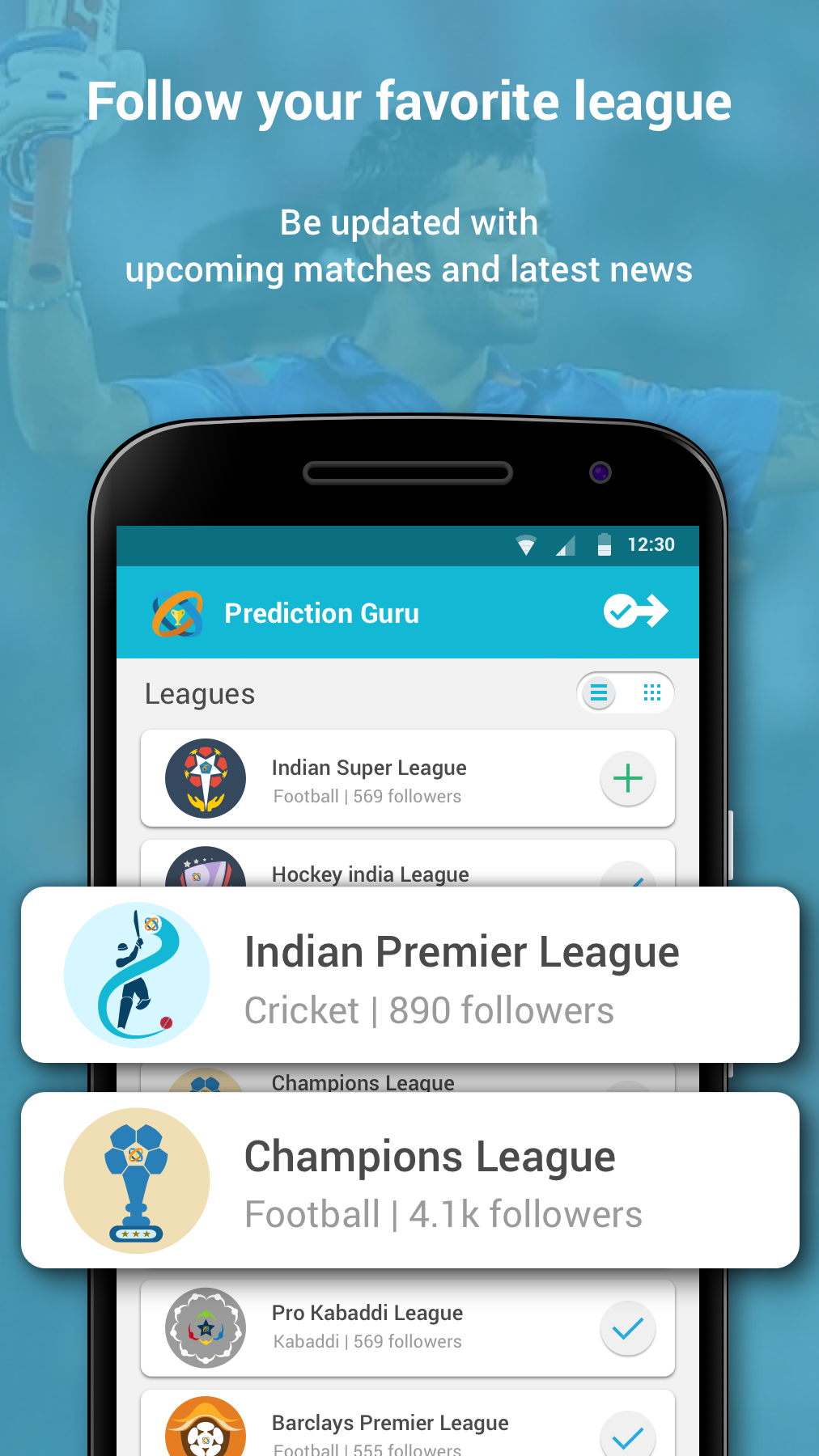 Prediction Guru - A Social Sport Prediction Platform gallery image