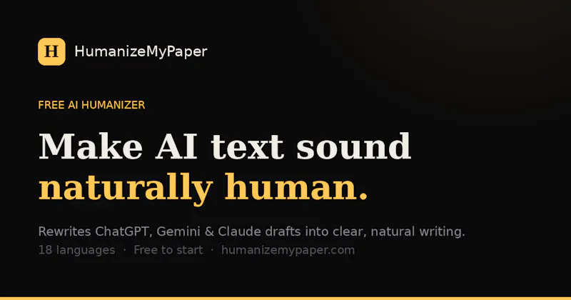 HumanizeMyPaper screenshot 2